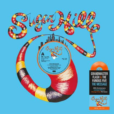 Grandmaster Flash & The Furious Five - The Message (Orange Coloured 12" Vinyl)