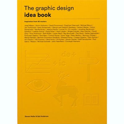 Graphic Design Idea Book: Start Here if You Want to Make Great Graphic Design - Happy Valley Steven Heller Book