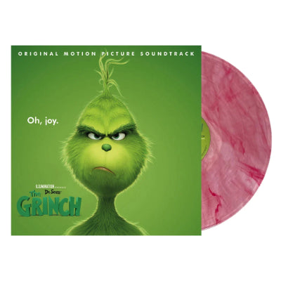 The Grinch Soundtrack (Clear With Red/White Swirl Vinyl)