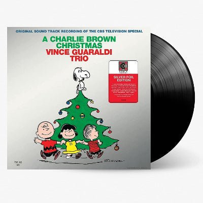 Guaraldi Trio, Vince - A Charlie Brown Christmas (Silver Foil Edition Black Vinyl) - Happy Valley Vince Guaraldi Trio Vinyl