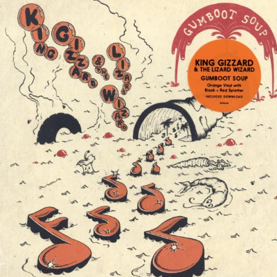 King Gizzard & The Lizard Wizard - Gumboot Soup (Limited Orange, Black & Red Splatter Vinyl)