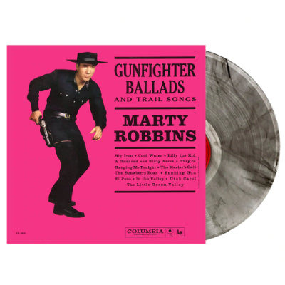 Robbins, Marty - Gunfighter Ballads and Trail Songs (Limited Clear With Black Gunsmoke Coloured Vinyl)