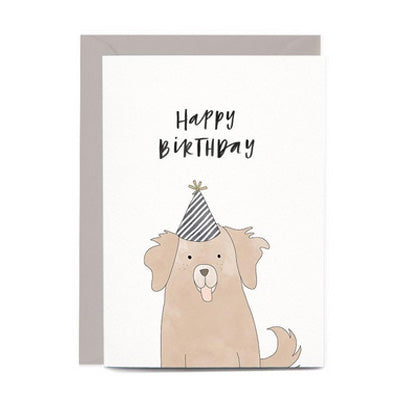 In The Daylight Card - Happy Birthday Dog