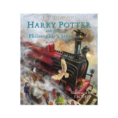 Harry Potter And The Philosopher's Stone: Illustrated Edition - Happy Valley JK Rowling Books