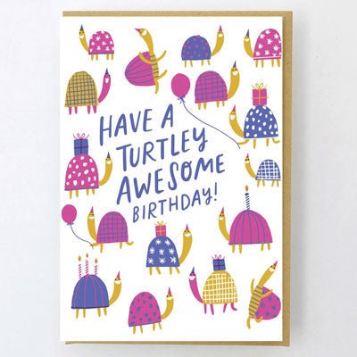 Hello Lucky Card - Turtley Awesome Birthday - Happy Valley Hello Lucky Card