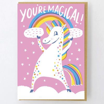 Hello Lucky Card - You're Magical Unicorn - Happy Valley Hello Lucky Card