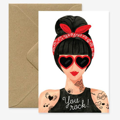All The Ways To Say Card - Hipster Girl You Rock