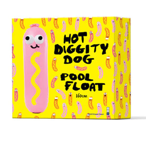 Hot Diggity Dog Pool Float by Jon Burgerman