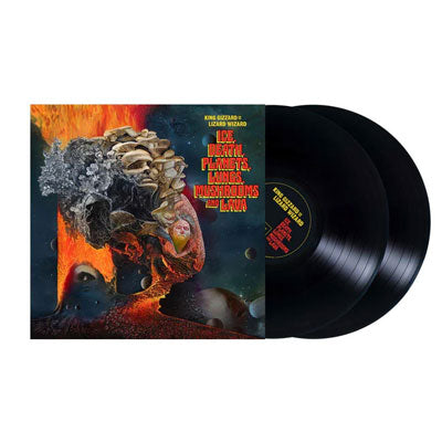 King Gizzard and the Lizard Wizard - Ice, Death, Planets, Lungs, Mushrooms And Lava (Recycled Black 2LP Vinyl)