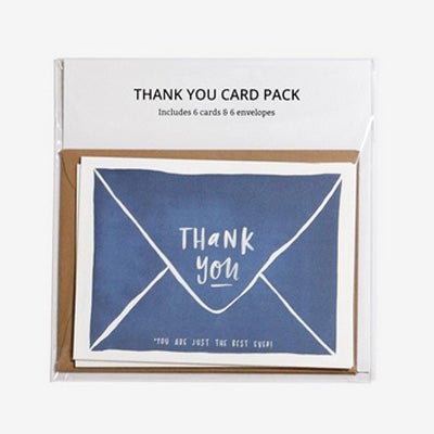 In The Daylight 6 Card Pack - Thank You Envelope Design - Happy Valley In The Daylight Card