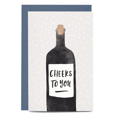 In The Daylight Card - Cheers To You Bottle - Happy Valley In The Daylight Card