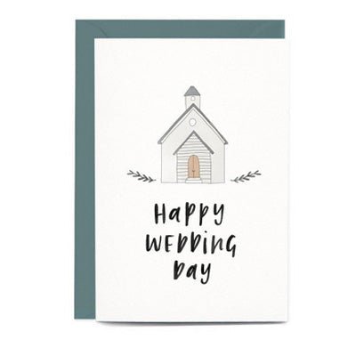 In The Daylight Card - Happy Wedding Day Chapel - Happy Valley In The Daylight Card