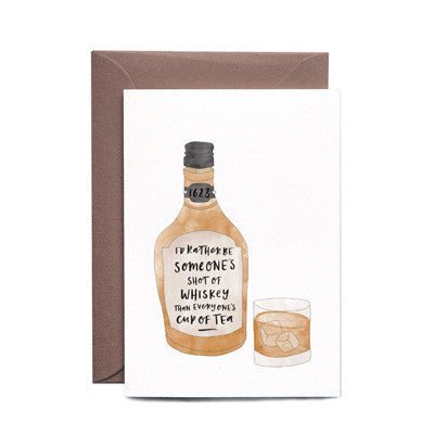 In The Daylight Card - Shot Of Whiskey - Happy Valley In The Daylight Card