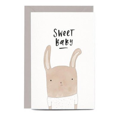 In The Daylight Card - Sweet Baby Rabbit - Happy Valley In The Daylight Card