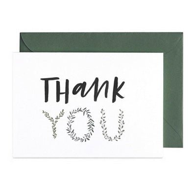 In The Daylight Card - Thank You Botanic - Happy Valley In The Daylight Card