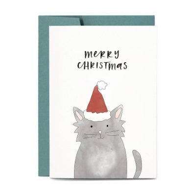 In The Daylight - Christmas Cat Card - Happy Valley In The Daylight Card