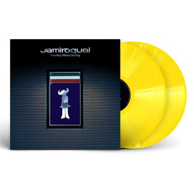Jamiroquai - Travelling Without Moving (25th Anniversary 2LP Yellow Coloured Vinyl) - Happy Valley Jamiroquai Vinyl