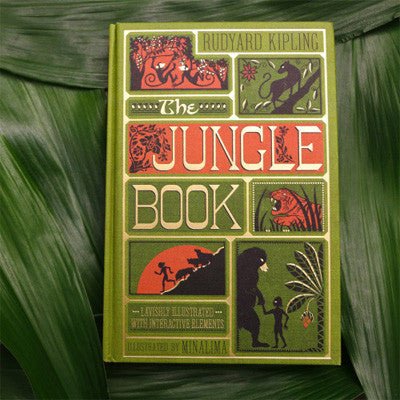 Jungle Book Illustrated - Happy Valley Rudyard Kipling Book
