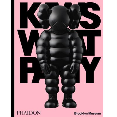 KAWS : WHAT PARTY (Black on Pink Edition) - Happy Valley KAWS, Phaidon Book