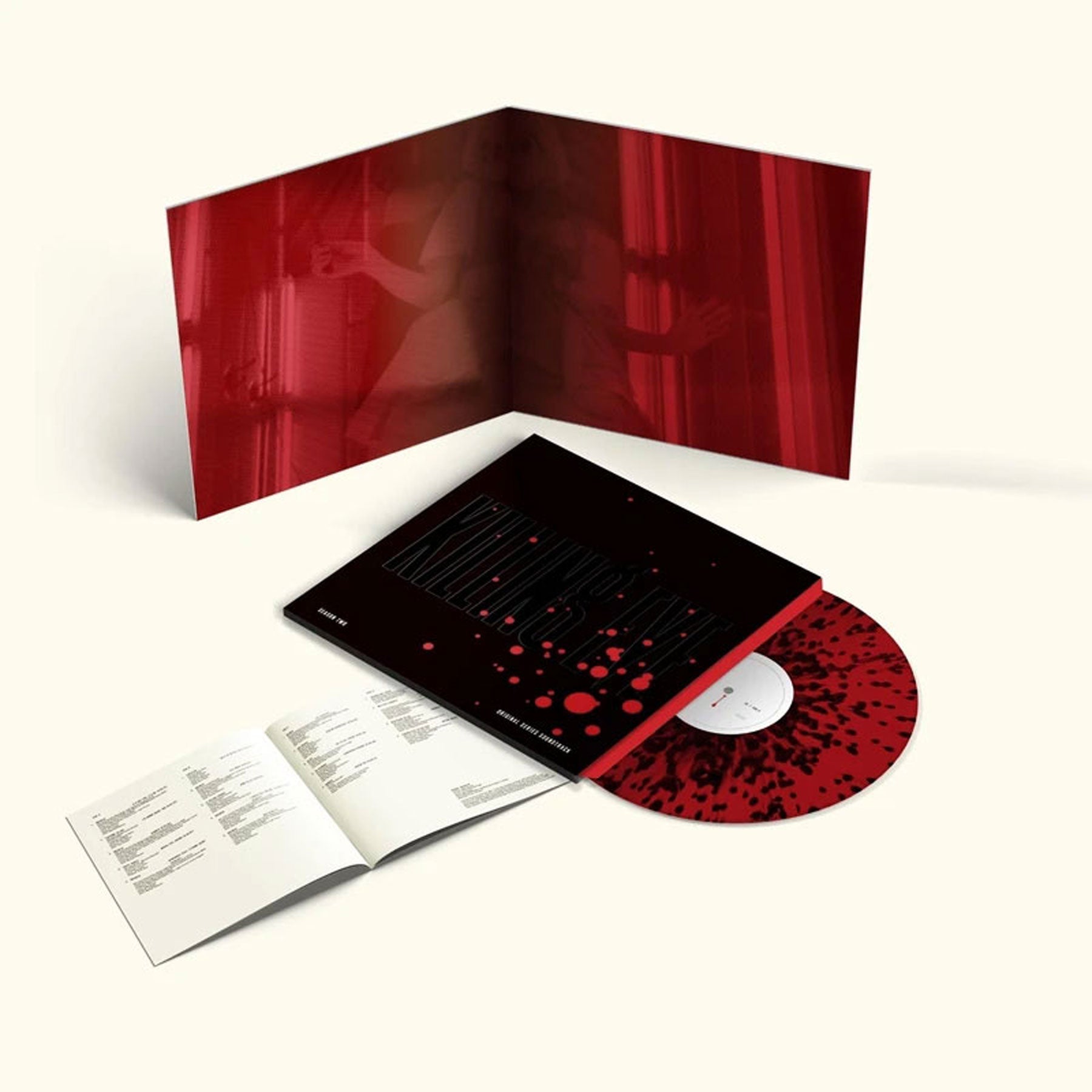 Killing Eve - Season Two (Limited Red & Black Splatter Vinyl) - Happy Valley Killing Eve Vinyl