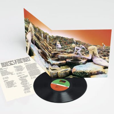 帯付完品LED ZEPPELIN HOUSES OF THE HOLY レコード Led Zeppelin Houses of the Holy Deluxe Edition 180g 2LP