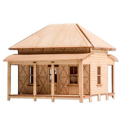 Little Buildings - Miners Cottage - Happy Valley Little Building Co. Timber Building Kits
