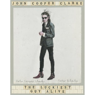 Luckiest Guy Alive (New Edition) - Happy Valley John Cooper Clarke Book
