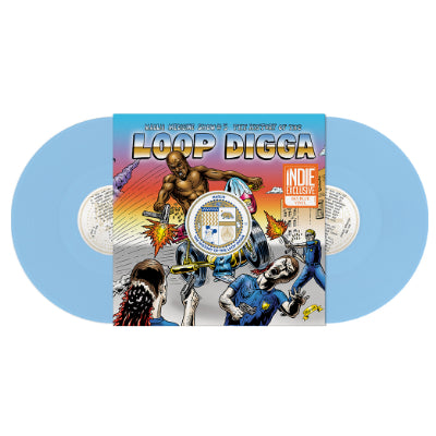 Madlib - Medicine Show No.5 - History Of The Loop Digga: 1990-2000 (Limited RSD Essential Indie Colorway Sky Blue 2LP Vinyl)