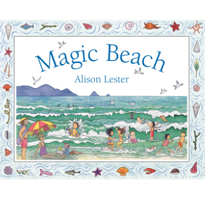 Magic Beach (Small Board Book) - Alison Lester