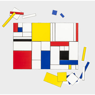 Make Your Own Mondrian : A Modern Art Puzzle - Happy Valley Henry Carroll Puzzle