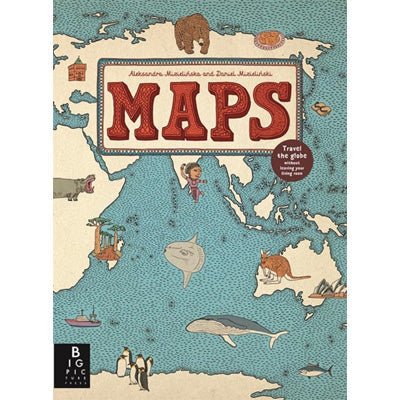 Maps - Happy Valley Aleksandra Mizielinska, Daniel Mizielinski Book