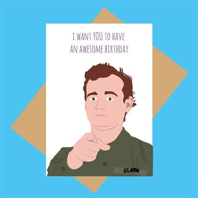 Meet Me In Shermer Card - Bill Murray Awesome Birthday - Happy Valley Meet Me In Shermer Card
