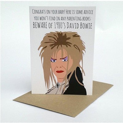 Meet Me In Shermer Card - David Bowie - Happy Valley Meet Me In Shermer Card