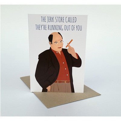 Meet Me In Shermer Card - George Constanza - Happy Valley Meet Me In Shermer Card
