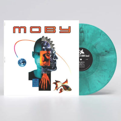 Moby - Moby (Black, White & Blue Marble Coloured Vinyl)