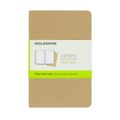 Moleskine Notebook - Cahier Pocket Plain Black (Set of 3) - Happy Valley