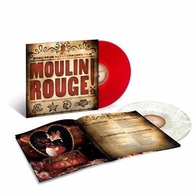 Moulin Rouge (Music From Baz Luhrman's Film) (Limited Edition Red & Clear Vinyl) - Happy Valley Moulin Rouge Vinyl