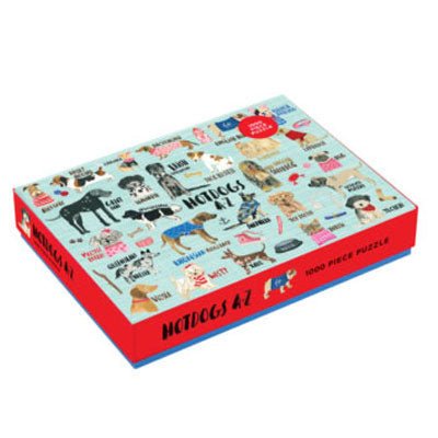 Mudpuppy: 1000 Piece Puzzle - Hot Dogs - Happy Valley Mudpuppy Puzzle