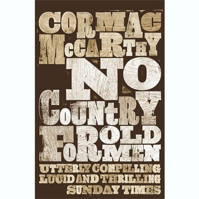 No Country for Old Men - Happy Valley Cormac McCarthy Book