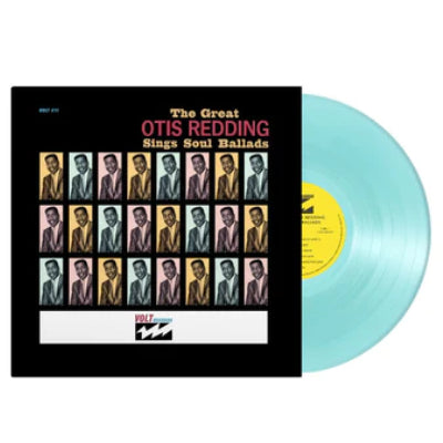 Redding, Otis ‎- Great Otis Redding Sings Soul Ballads (Limited Translucent Blue Coloured Vinyl)
