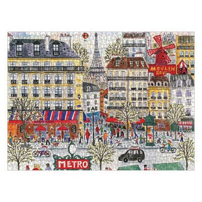 Paris 1000 Piece Puzzle - Happy Valley Galison, Michael Storrings Puzzle