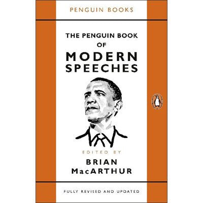 Penguin Book of Modern Speeches - Happy Valley Brian MacArthur Book