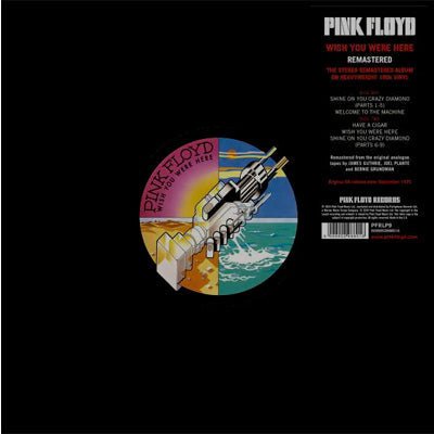 Pink Floyd - Wish You Were Here (Vinyl) - Happy Valley Pink Floyd Vinyl