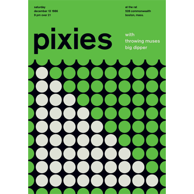 Print - Pixies - Happy Valley Mike Joyce Print