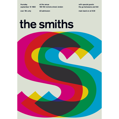 Print - The Smiths - Happy Valley Mike Joyce Print