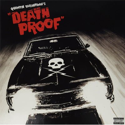 Quentin Tarantino's Death Proof Soundtrack (Limited Tri-Colour Red, Clear & Black Vinyl) - Happy Valley Death Proof Vinyl