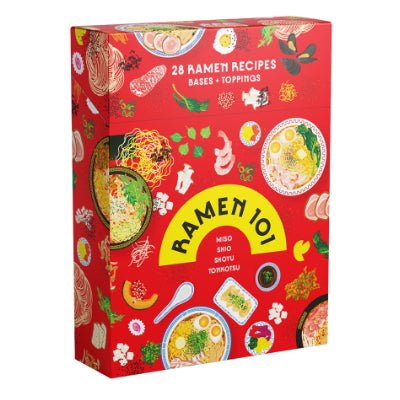 Ramen 101: 28 Ramen Recipes: Bases + Toppings (Recipe Card Set) - Happy Valley Deborah Kaloper, Alice Oehr Card Set