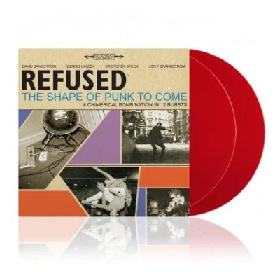 Refused - The Shape Of Punk To Come (Limited Red Coloured 2LP Vinyl) - Happy Valley Refused Vinyl