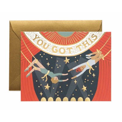 Rifle Paper Co. Card - You Got This Trapez - Happy Valley Rifle Paper Co. Card