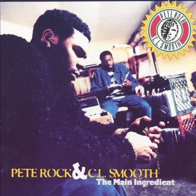 Rock, Pete & C.L. Smooth - Main Ingredient (Clear 2LP Vinyl) - Happy Valley Pete Rock & C.L. Smooth Vinyl